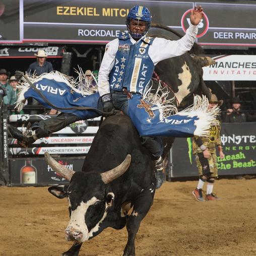 Ariat Athlete and Professional Bull Rider Ezekiel Mitchell